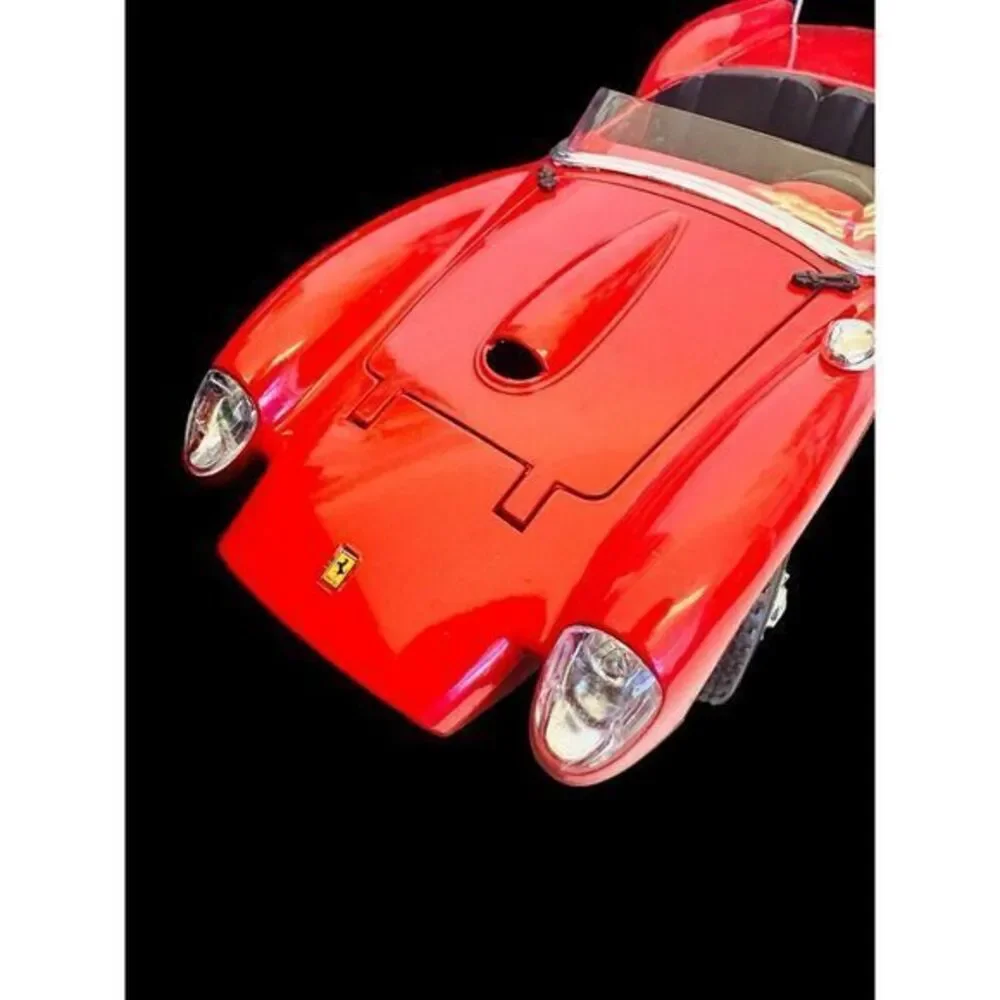 Burago 1957 3007 Ferrari250 Testa Rossa 1:18 Diecast Car Made In Italy Vintage‎